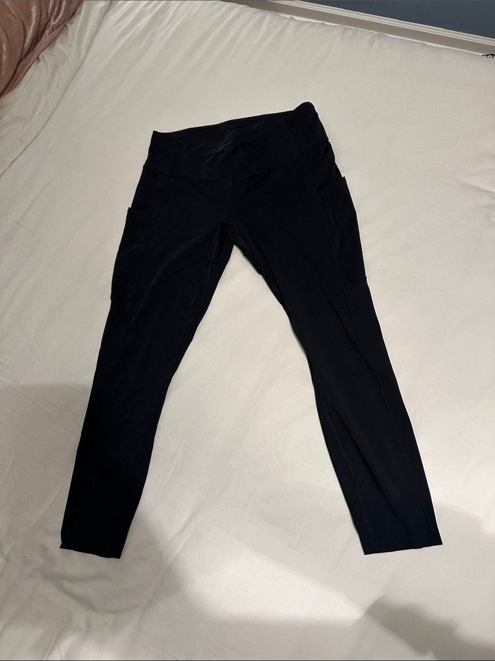 lululemon athletica Black High-Rise Leggings with Side Pockets